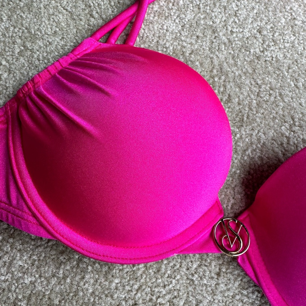 Victoria’s Secret Barbie pink bombshell bikini top